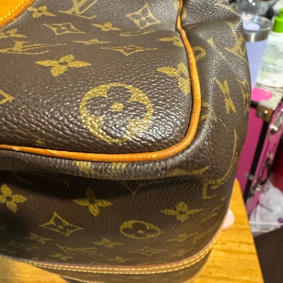Louis Vuitton Brown and Tan Duffel Bag - Picture 9 of 14